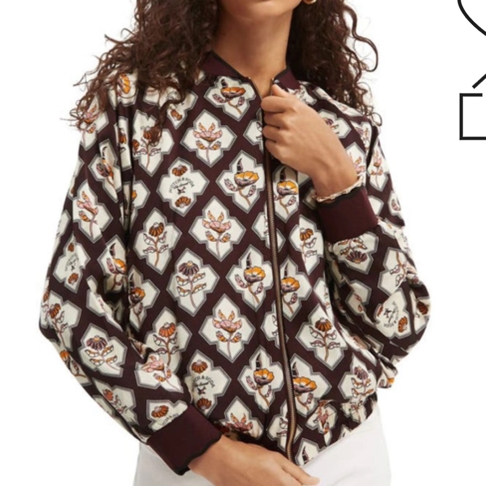 Scotch & Soda Reversible bomber jacket women’s size medium